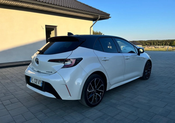 Toyota Corolla cena 85900 przebieg: 45000, rok produkcji 2019 z Turek małe 781